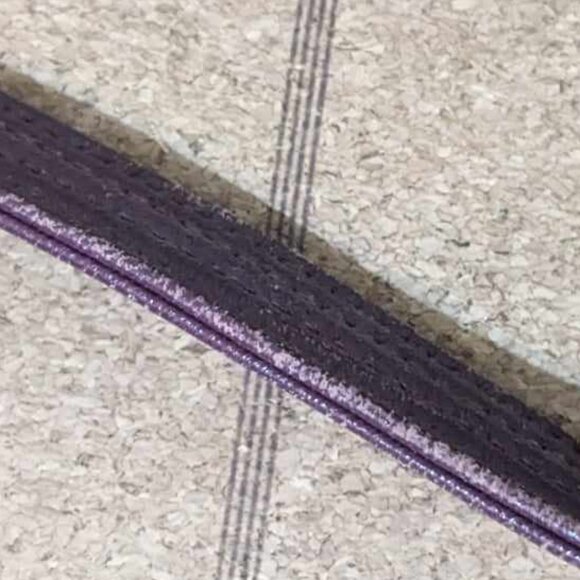 Oroton Purple Leather Clutch Mini Handbag - Picture 9 of 10